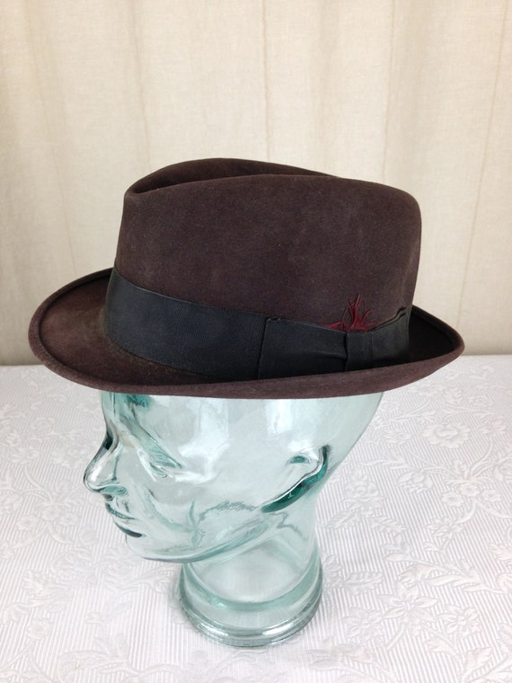 Vintage Dobbs of New York Fur Felt 