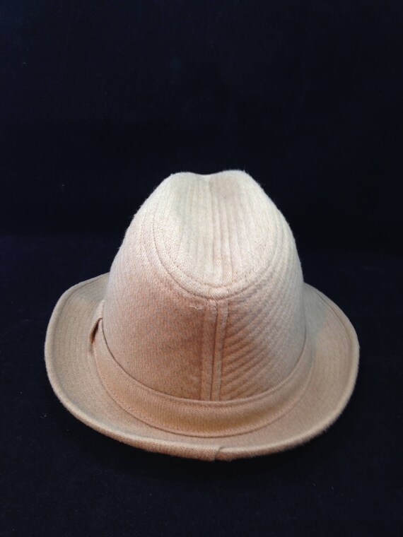 Vintage London Fog Fedora Pattern L3134  Camel Co… - image 3