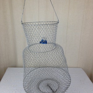 Wire Fishing Basket - Etsy Wire Fishing Basket - Etsy