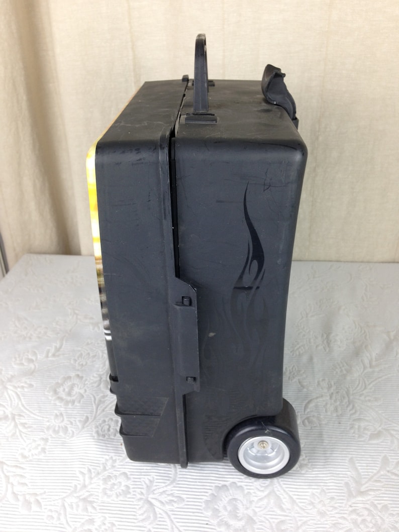 Vintage Hot Wheels 100 Car Rolling Carrying Case Model 20387 Etsy