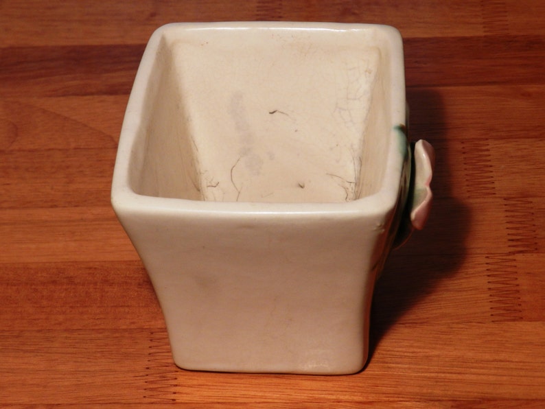 Vintage McCoy Pottery Square Jardiniere in the Blossom Time | Etsy