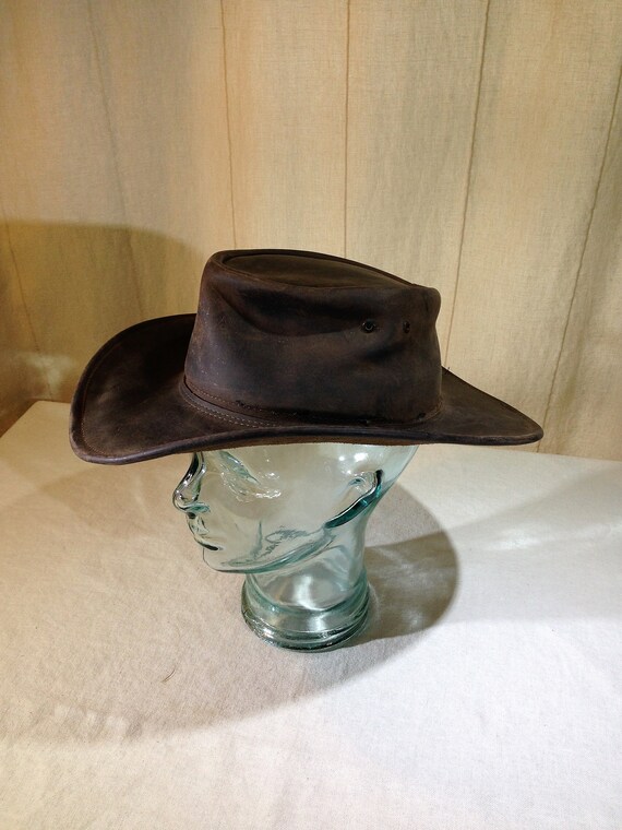 jackaroo leather hat