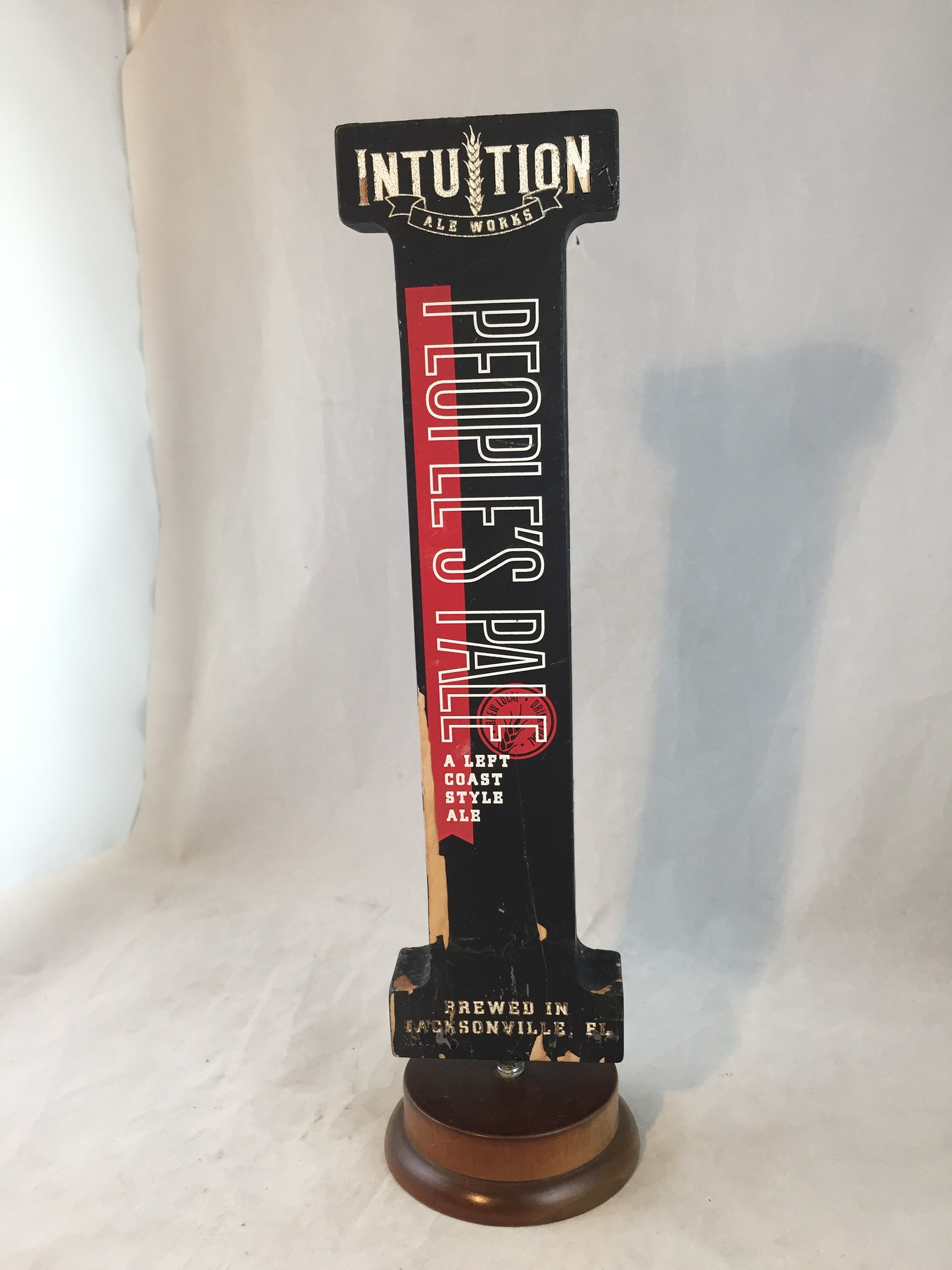 Vintage Tap Handle for Intuition Ale Works of Jacksonville Etsy