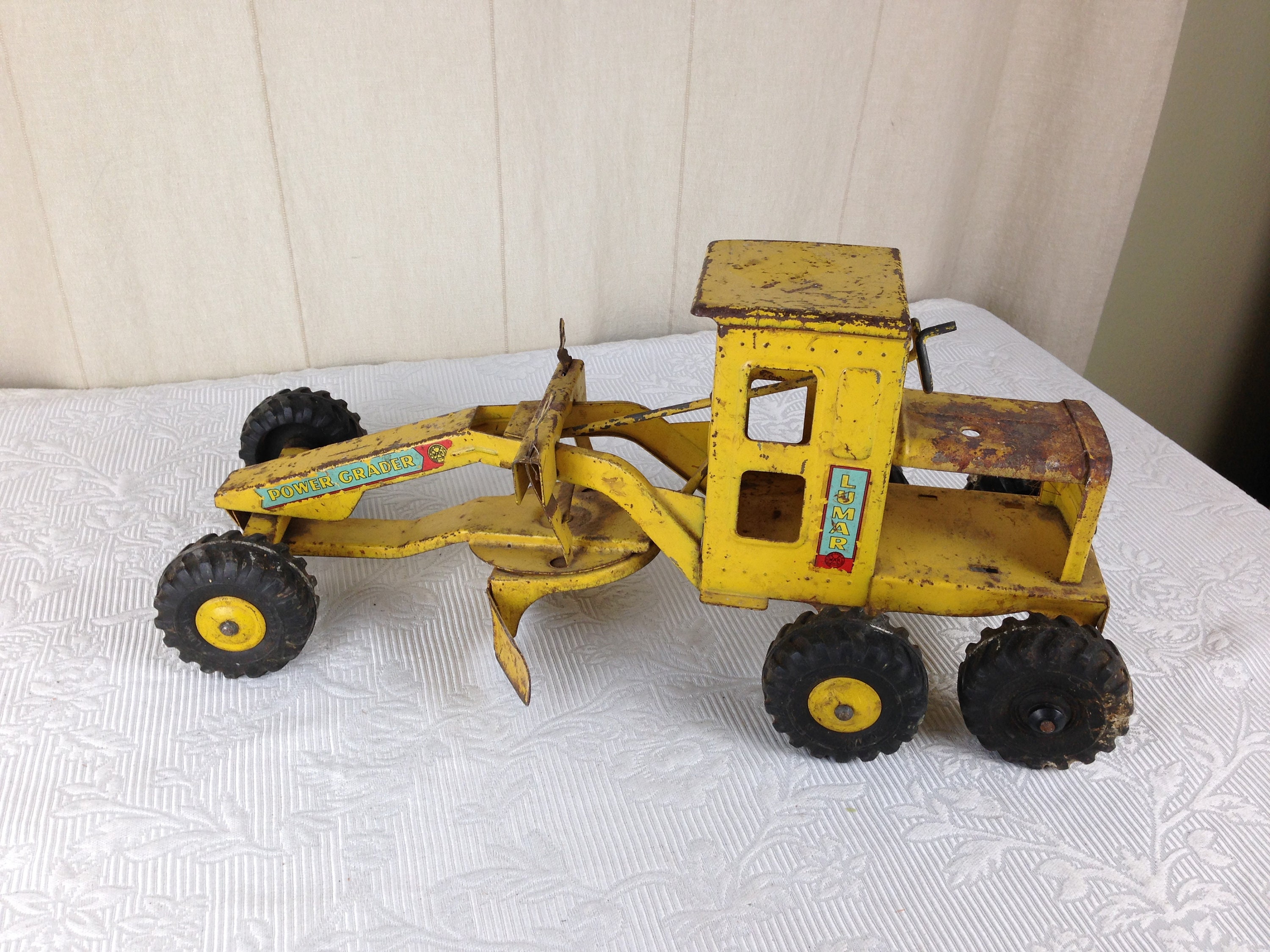 Vintage Marx Toys Lumar Power Grader 