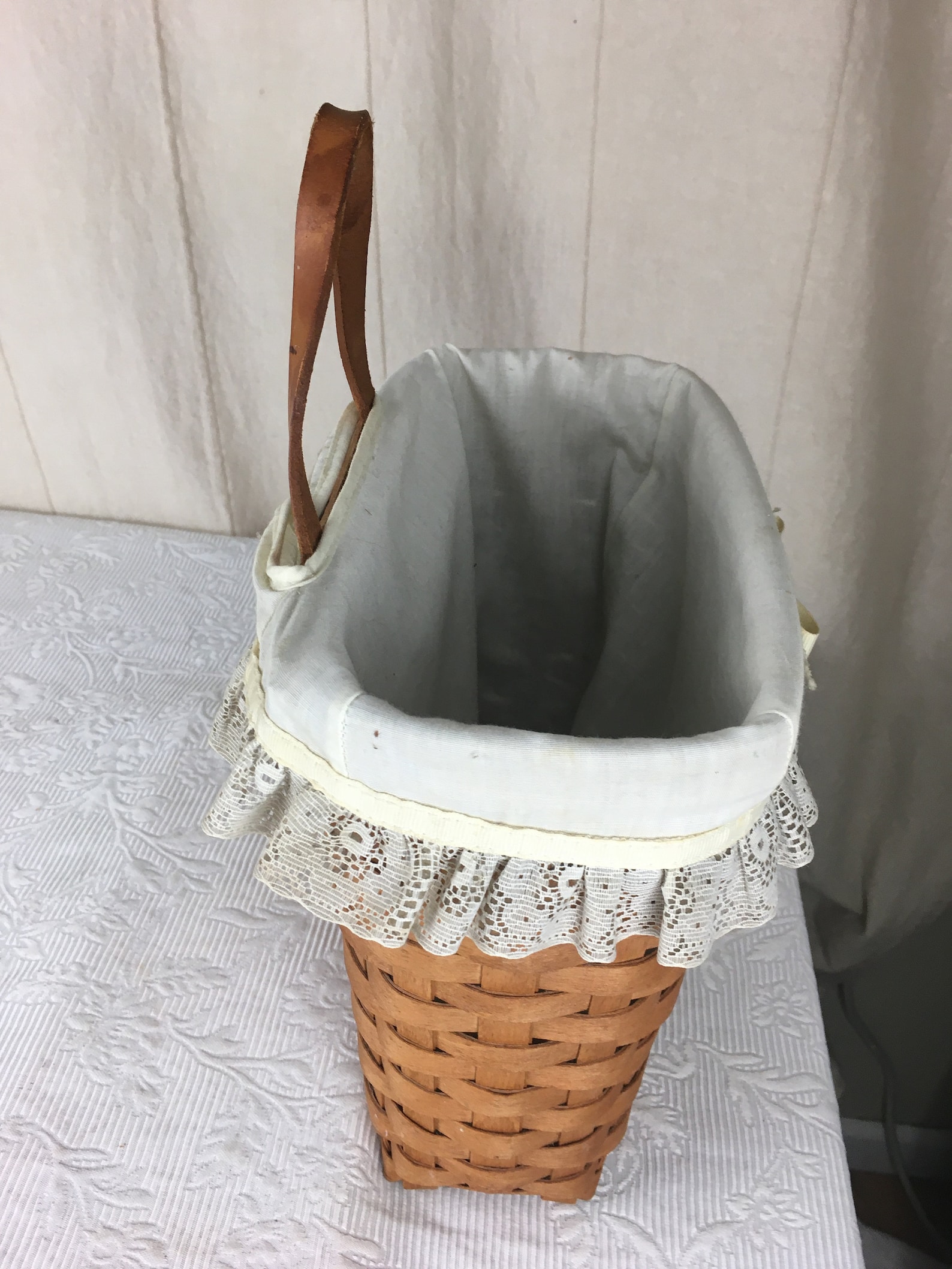 Longaberger Mail Basket Large Size 9 3/4 x 9 3/4 x 5 1/2 with Etsy