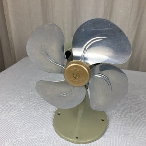 Vintage Polar Cub Electric Fan Model 5-J369 Missing Cage Fan
