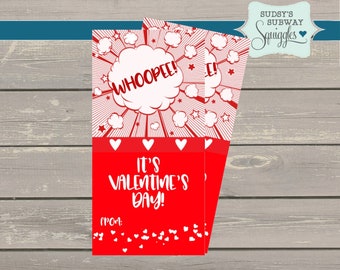 Funny Valentines for boys, Whoopee Cushion Valentine,  Non Candy Valentine, DIY Valentine's Day cards, silly classroom valentines, printable