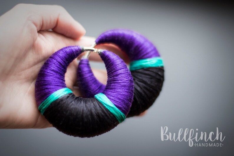 Earrings for gauges | tunnels. Good as ear weights. 100/% handmade | Dark Queens ;