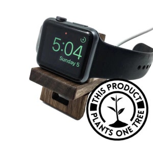 Wooden Apple Watch Charging Dock for All Series Apple watch stand Apple watch dock wood apple watch band strap