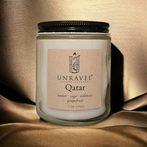 Amber Candle, Masculine Candle, Manly Candle, Sustainable Jar Candle, Wood Wick Candle, Crackling Candle, Earthy Candle, Strong Scent Candle