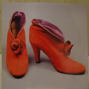 1970s Ladies Booties Shoe Notebook MADE TO ORDER