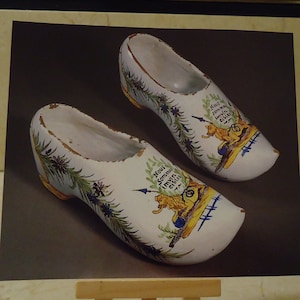 Antique Clog Shoes  Shoe Notebook MADE TO ORDER