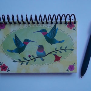 Happy Hummingbirds Notebook