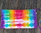 Tie Dye Waist Apron, Tie Dye Vendor Apron, Tie Dye Craft Apron, Tie Dye Money Apron, Server Apron, Tool Apron, Half Apron, Waitress Apron