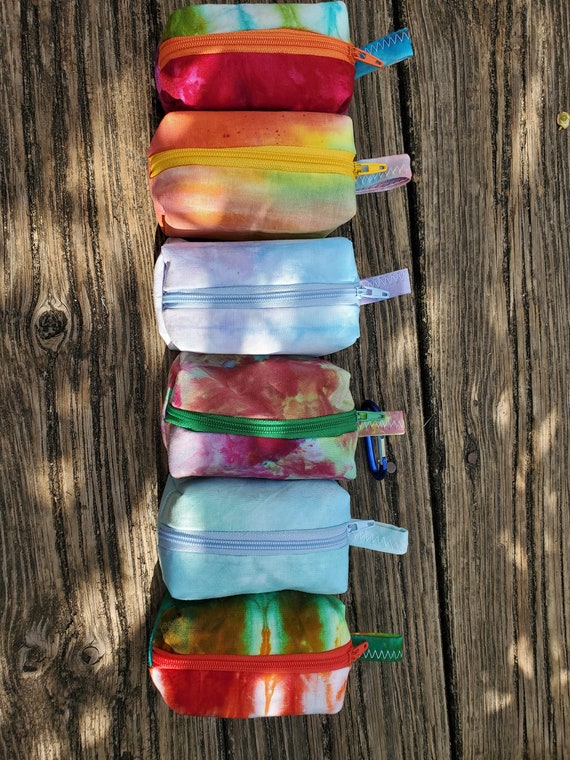 Tie Dye Dog Poop Bag Holder  Tie Dye Dog baggy pouch Tie Dye Dog Poop Bag Cover