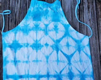 Tie Dye Apron, Tie Dye Craft Apron, Tie Dye Kitchen Apron, Waitress Apron, Tie Dye Cooking Apron, Chef Apron, Kitchen Apron