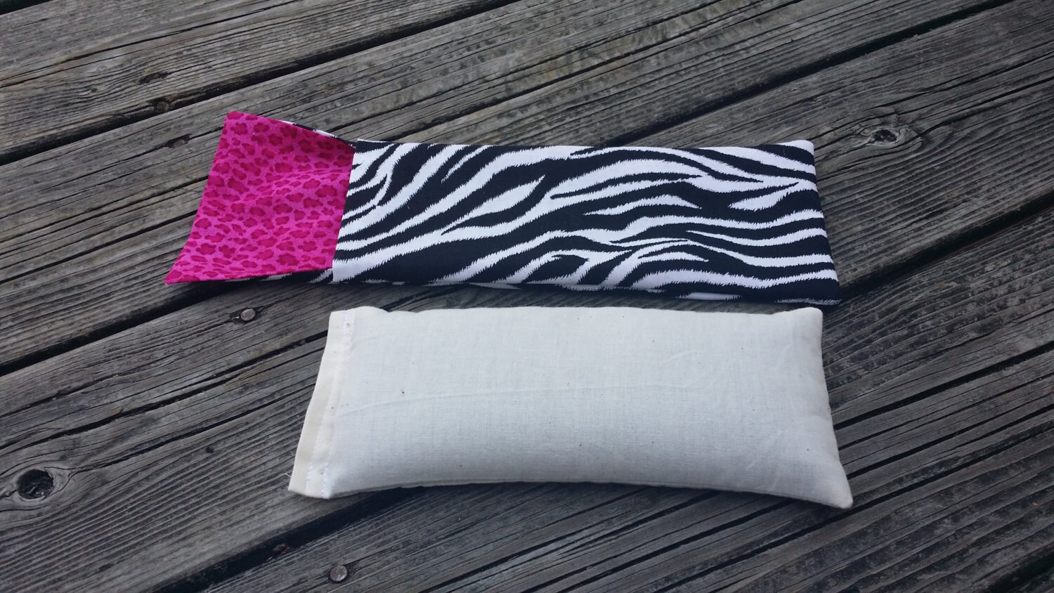 Yoga Eye Pillow / Relaxing Eye Pillow animal prints cover / yoga