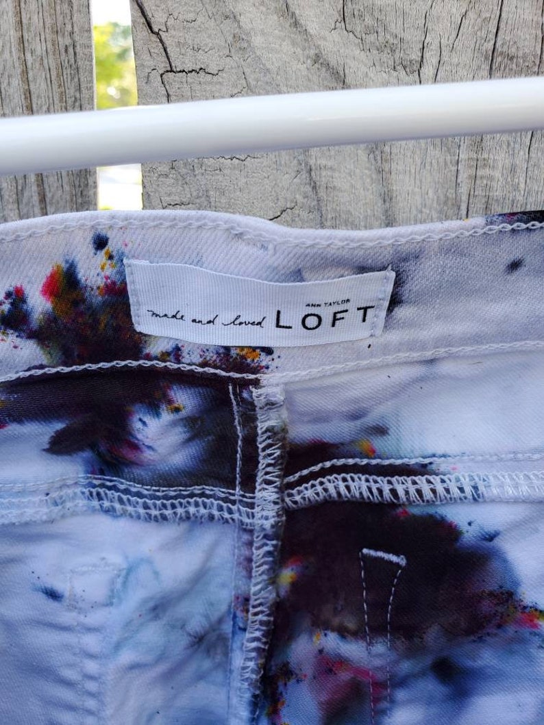 Boho Jean Woodstock Denim Upcycled Women/'s Tie Dye Jeans Tie Dye Women/'s Denim Jeans Festival Attire Hippie Jeans Festival Jeans