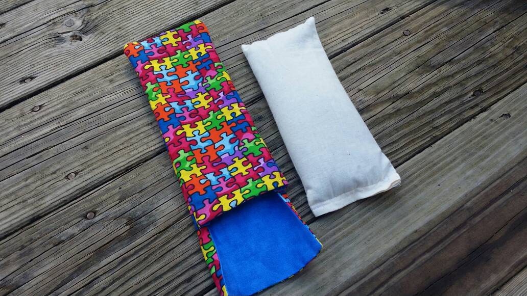 Yoga Eye Pillow with cover / Yoga Gift / yoga accessories / Meditation