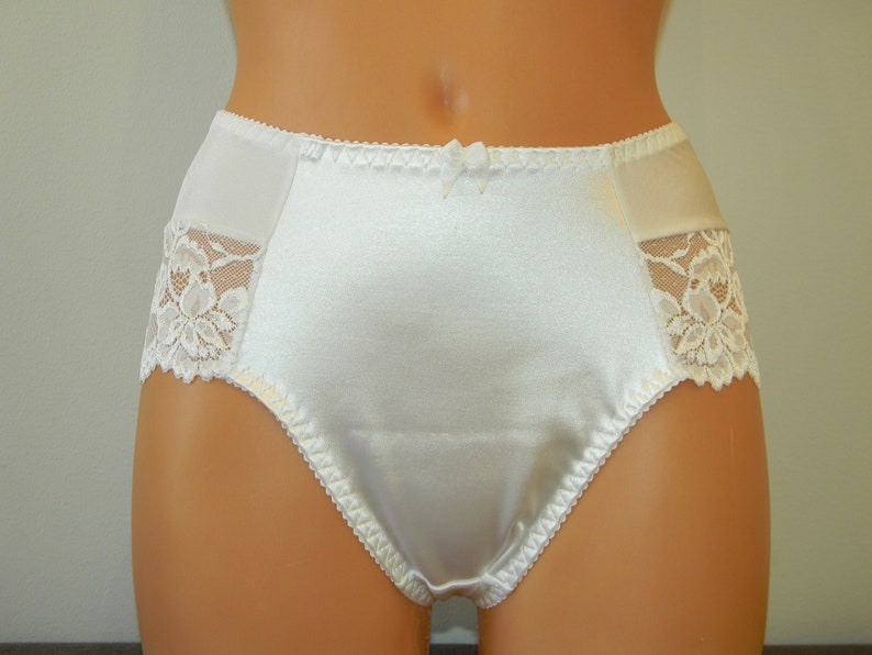 White panties, high waist, lingerie,plus size panties,handmade panties,lingerie, crossdressing,bbw woman, lace lingerie,underwear,crotchless 