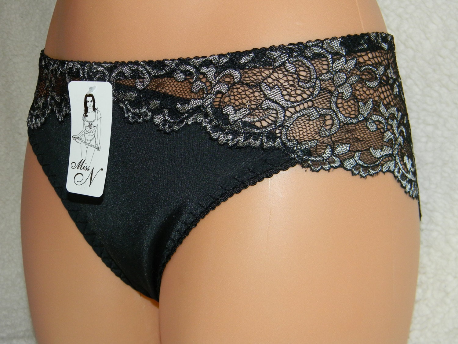 Black Handmade Bra Handmade Lingerieblack Bra and Panty Set Etsy