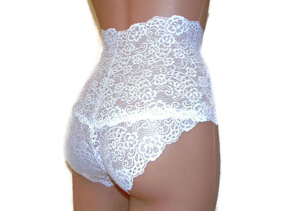 Lace,high Waist Lingerie,plus Size Panties,handmade Panties