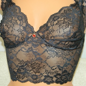 See through bra,Sheer lingerie,Sheer underwear,See through lingerie,Sheer bra,Sexy lingerie,Gift for her,Lace lingerie see ,Sexy bralette