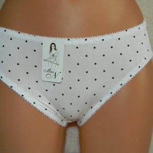 Handmade,white dots lingerie,panties,handmade,bridal lingerie,lace lingerie,sleepwear,cute,custom made,vintage,plus size,lingerie,underwear