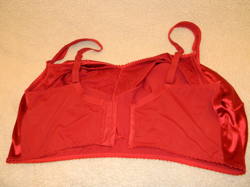 Handmade Red Bra,plus Plus Size,huge Size,big Silicon,custom Bra,big