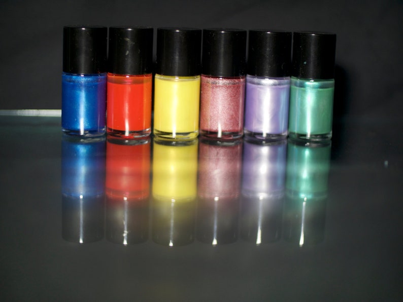 5 Free Designer Nail Polish Lacquer First Collection Etsy