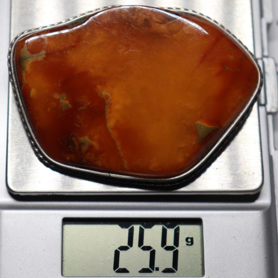 Antique Large Natural Baltic amber butterscotch e… - image 9