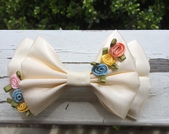 cinderella wedding dress hair bow