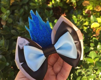 Hades inspired hairbow
