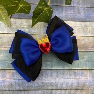 Evie inspired hairbow descendants