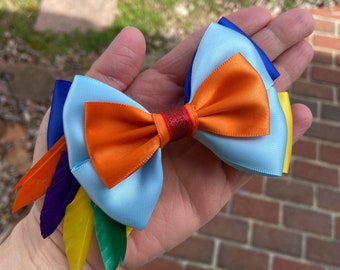 Kevin up inspired hairbow