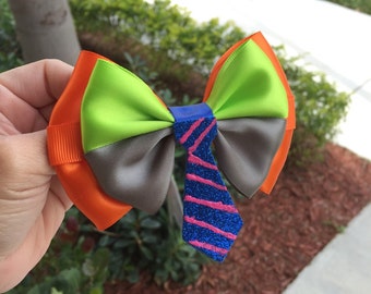 Nick Wilde zootopia inspired hairbow