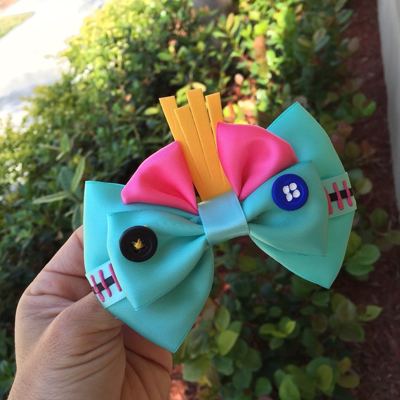 Scrump inspired hairbow image 2