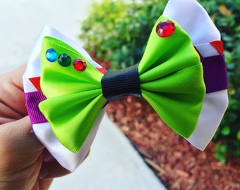 Buzzlightyear toy story inspired hairbow