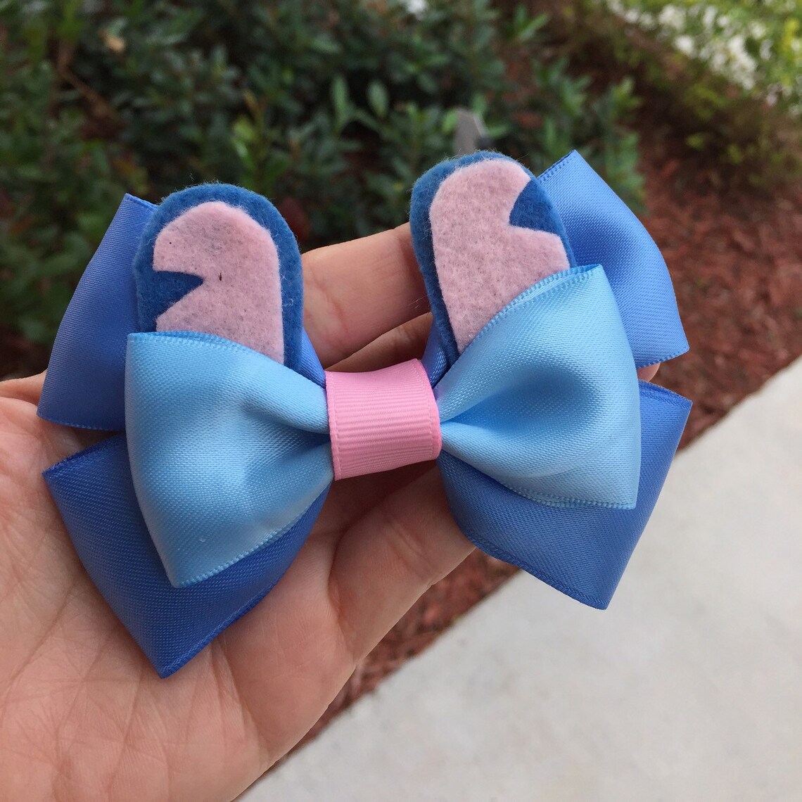 Stitch Hair Bow Etsy
