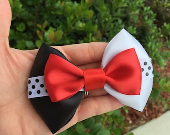 Cruella de Vil hair bow