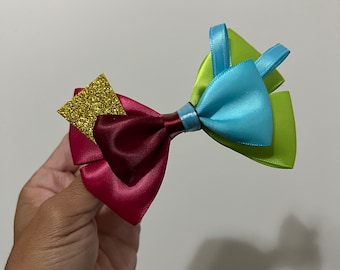 Drizella and Anastasia Two bows in one inspired hairbows bows