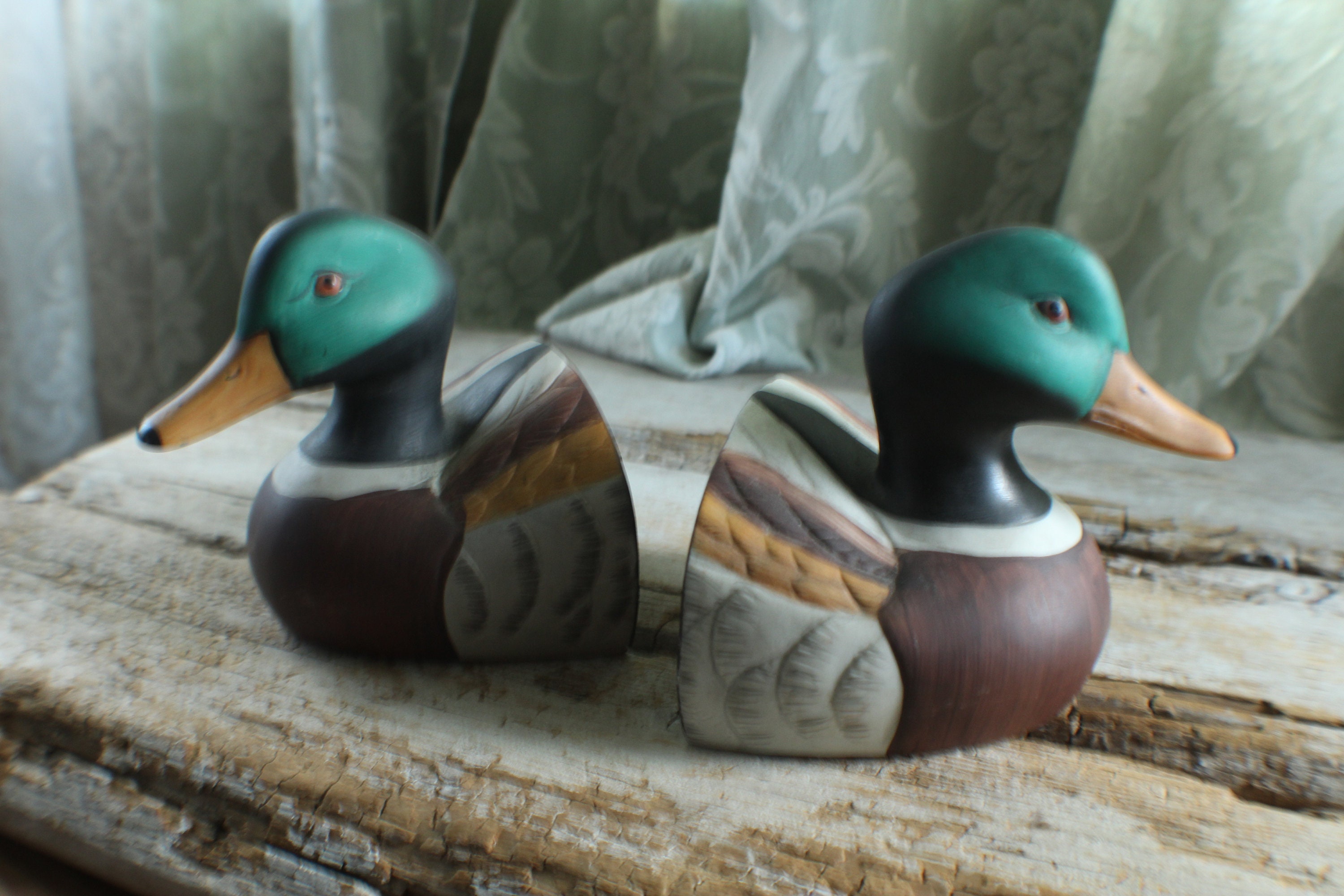 Ceramic Duck bookends duck decor duck gift gift for her Etsy