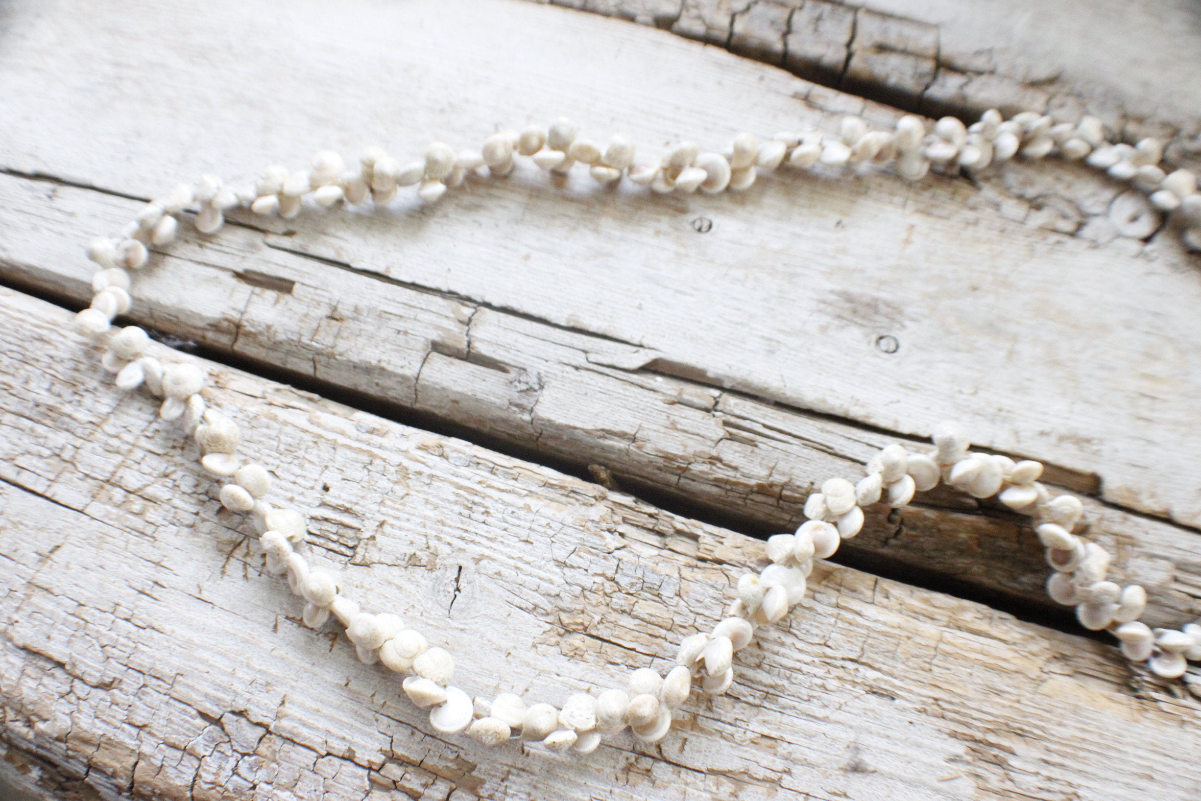 vintage shell necklace