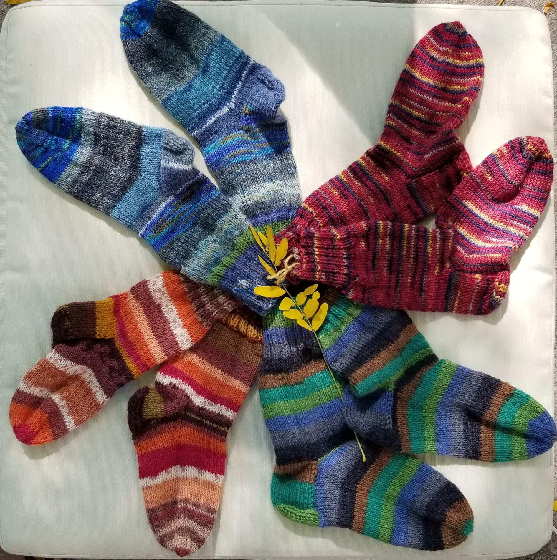 Perfect gift for kids! Adorable Children's hand-knitted wool socks!