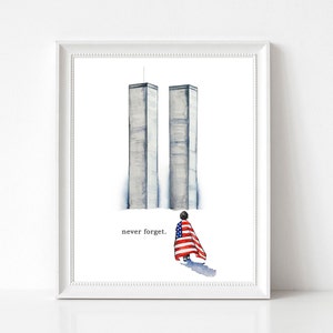 RTS september 11th memorial print