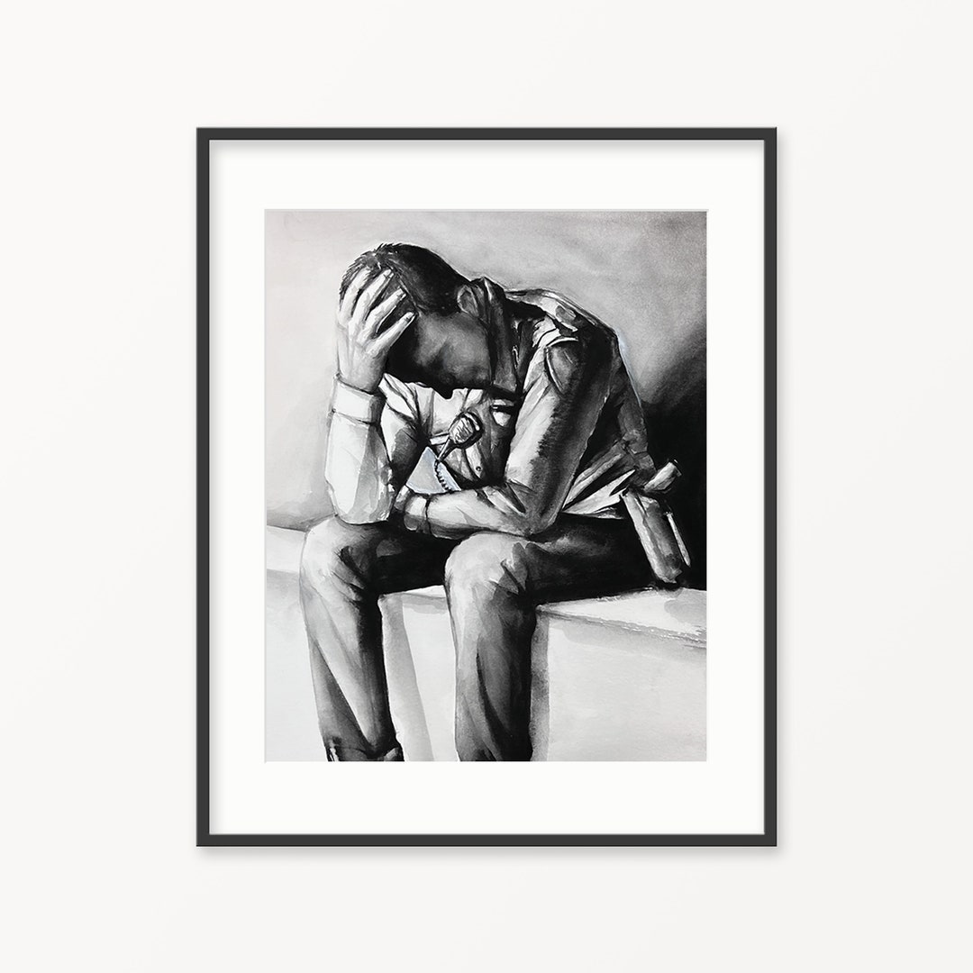 Police Wall Art. Police Officer Wellness. Police Wall Decor. Etsy