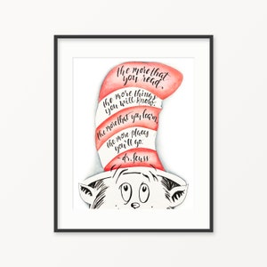 Cat in the Hat print