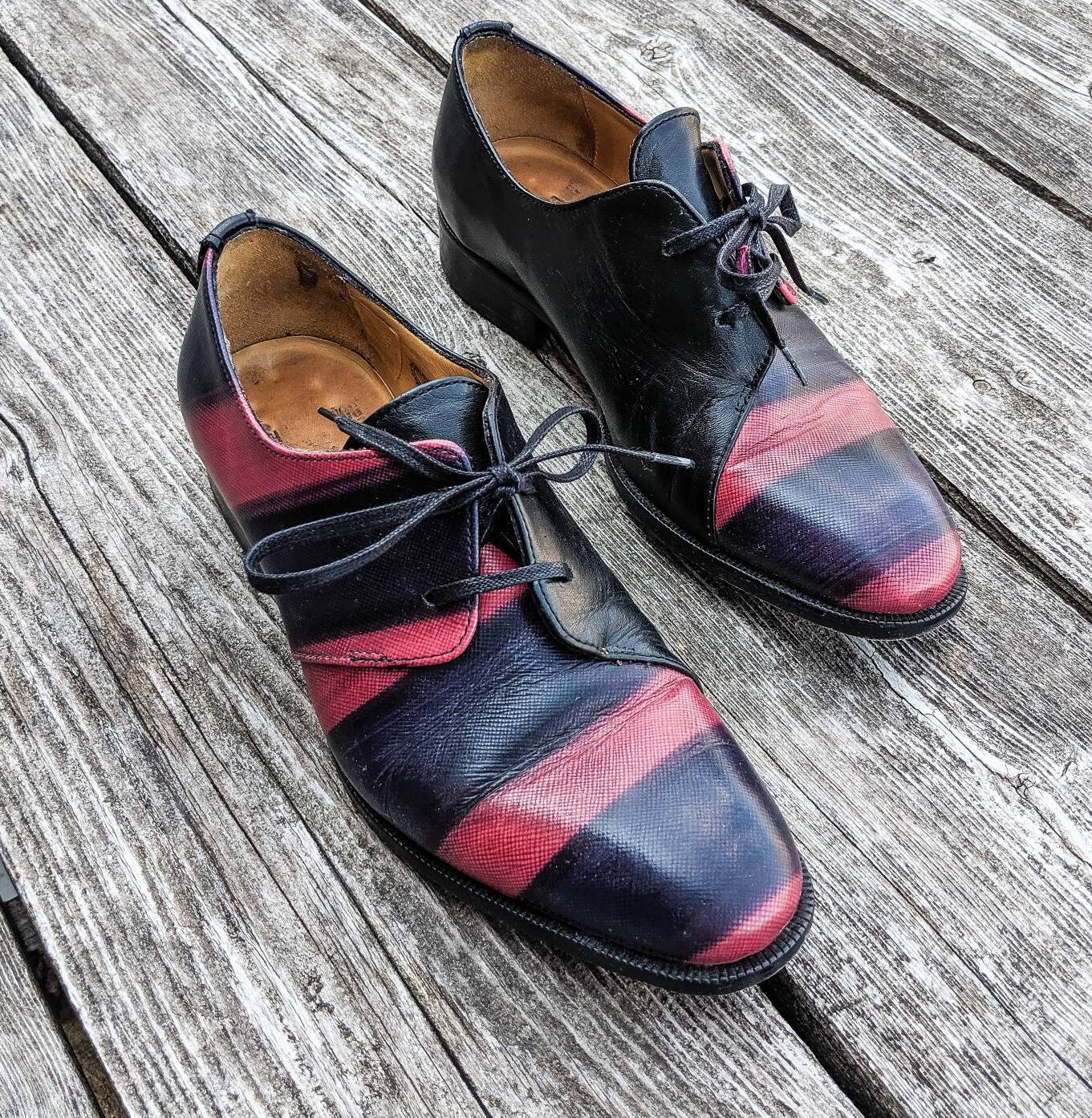 John Fluevog, City of Angels, Walk in Peace Oxford Shoes