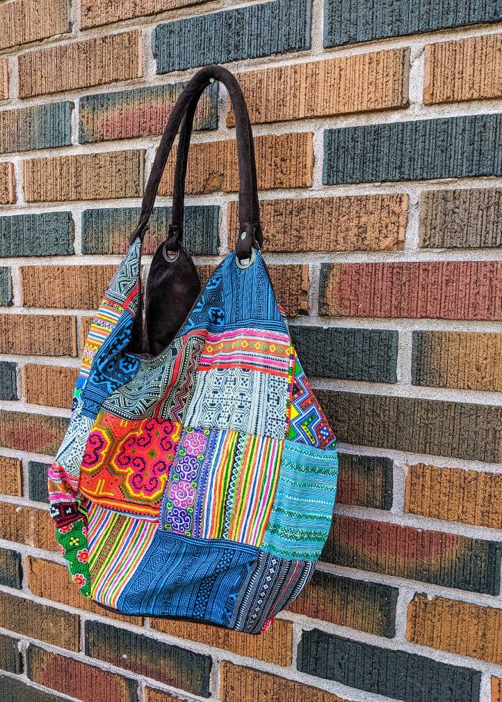 boho fabric bags