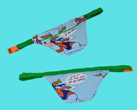 Handmade Upcycled Disney Goofy Fanny Pack
